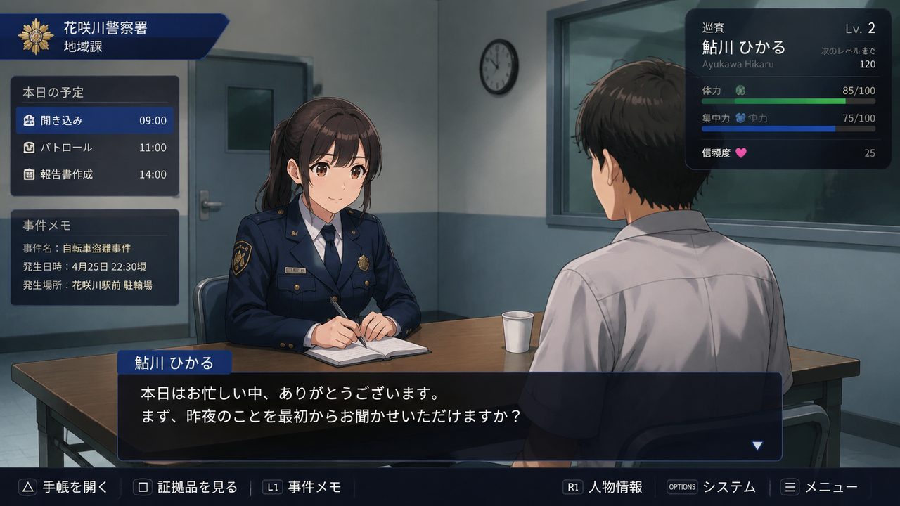极道无赖EX 女警鮎川光 剧情互动 演示图 5