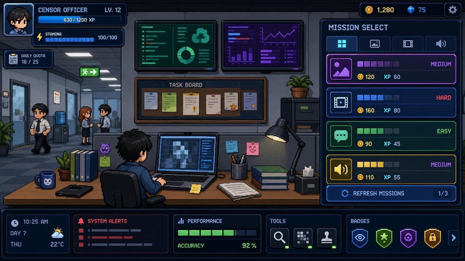 社群审查社群审查员DXVer5 探索场景 画面 1